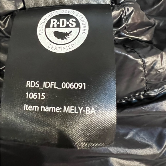 Mackage Houndstooth Down Jacket with Sherpa Collar - Picture 5 of 13